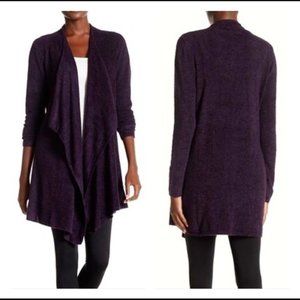 Barefoot Dreams Bamboo Chic Lite Calypso Wrap Cardigan - Amethyst Purple - S/M